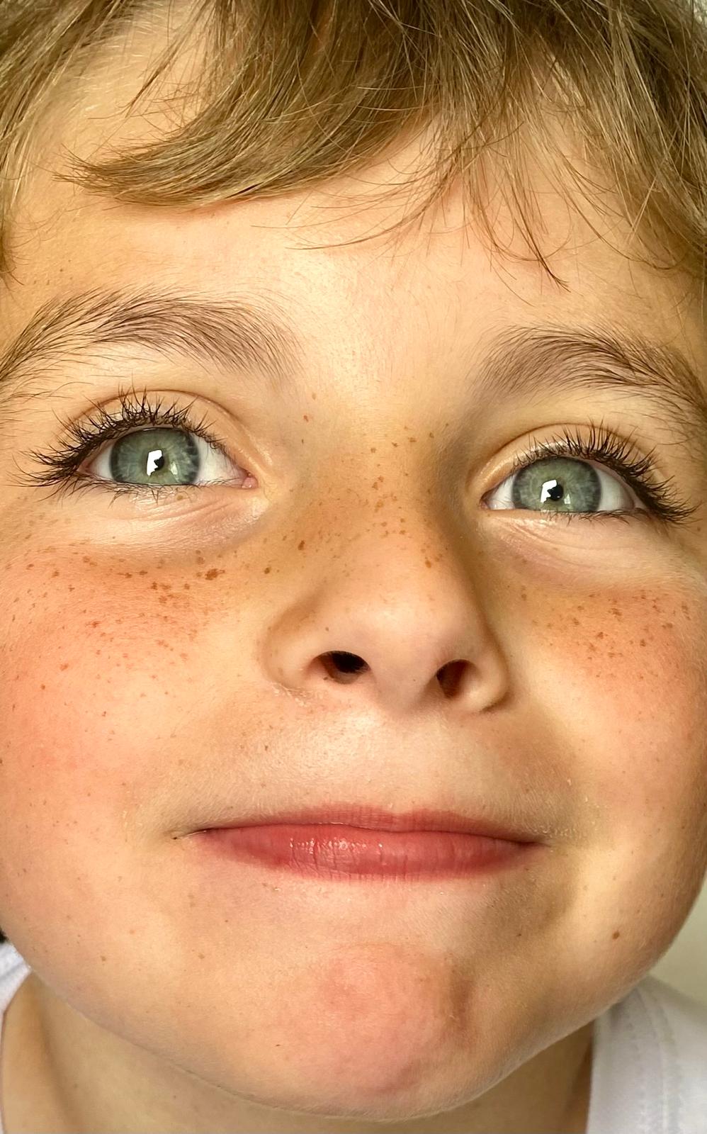 Child portrait used for NozBoz kids clothing designs concept